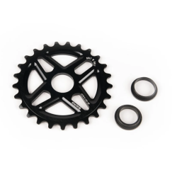 Couronne BMX SALTPLUS CENTER, 25 T, Noir